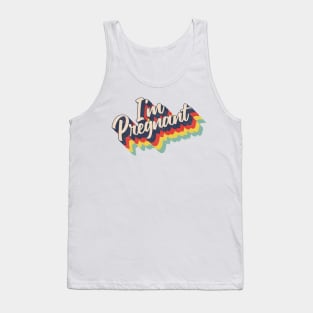 Pregnant announcement Tank Top